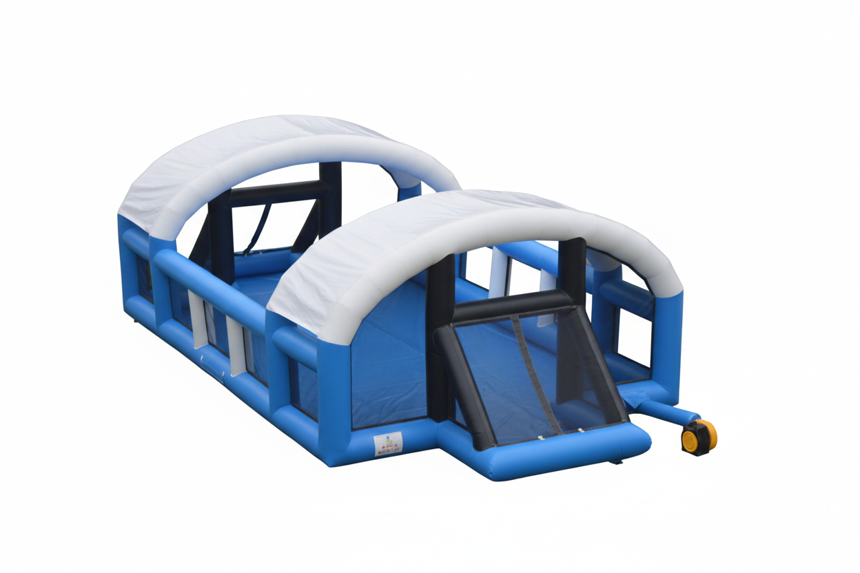 Aufblasbare Soccerfeld 12x6m